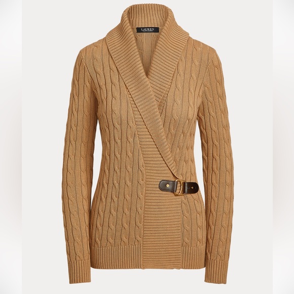 Lauren Ralph Lauren Sweaters - Lauren by Ralph Lauren Buckled Cotton Sweater